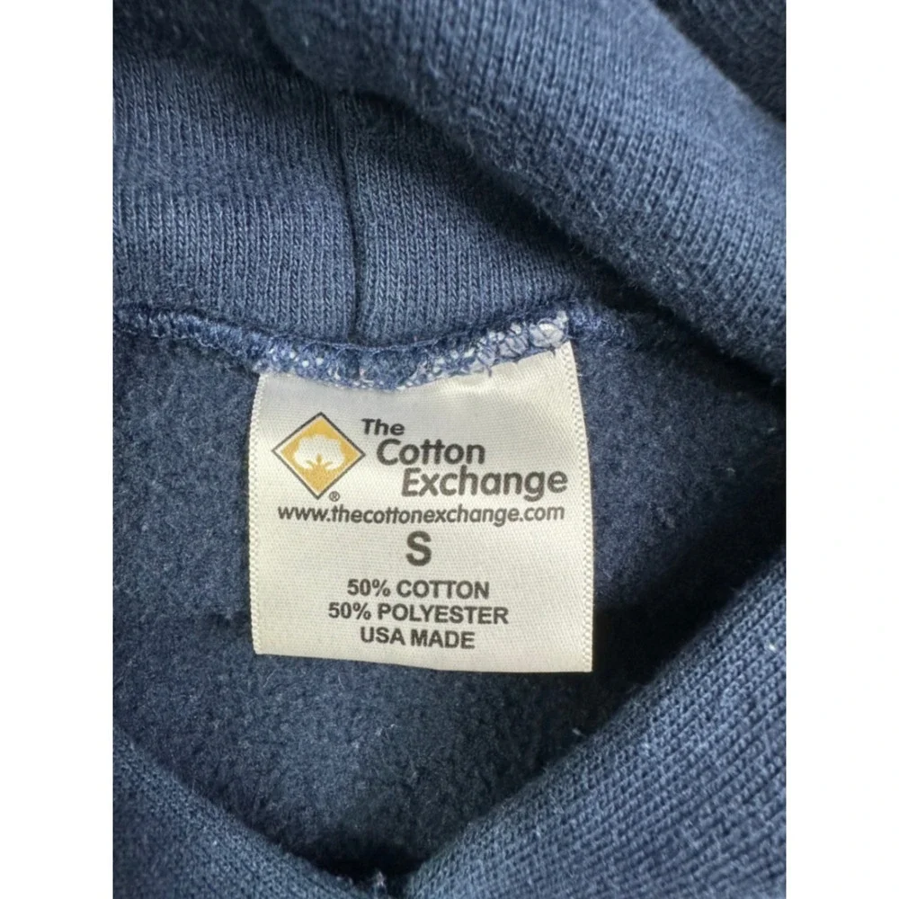 The Cotton Exchange Duke‎ University Hoodie Navy Blue Small USA Made Sweatshirt
